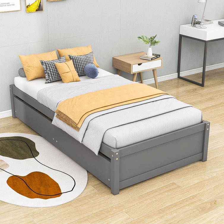 Winston Porter Comsa Twin Storage Platform Bed with Drawers Wayfair